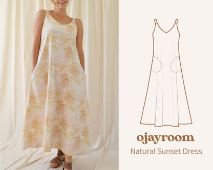 Natural Sunset Dress