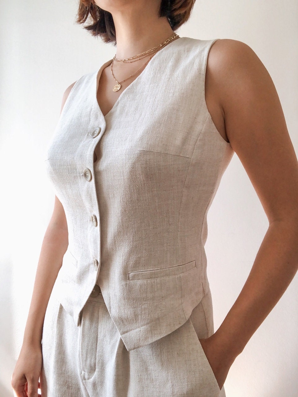 Summer Waistcoat Vest