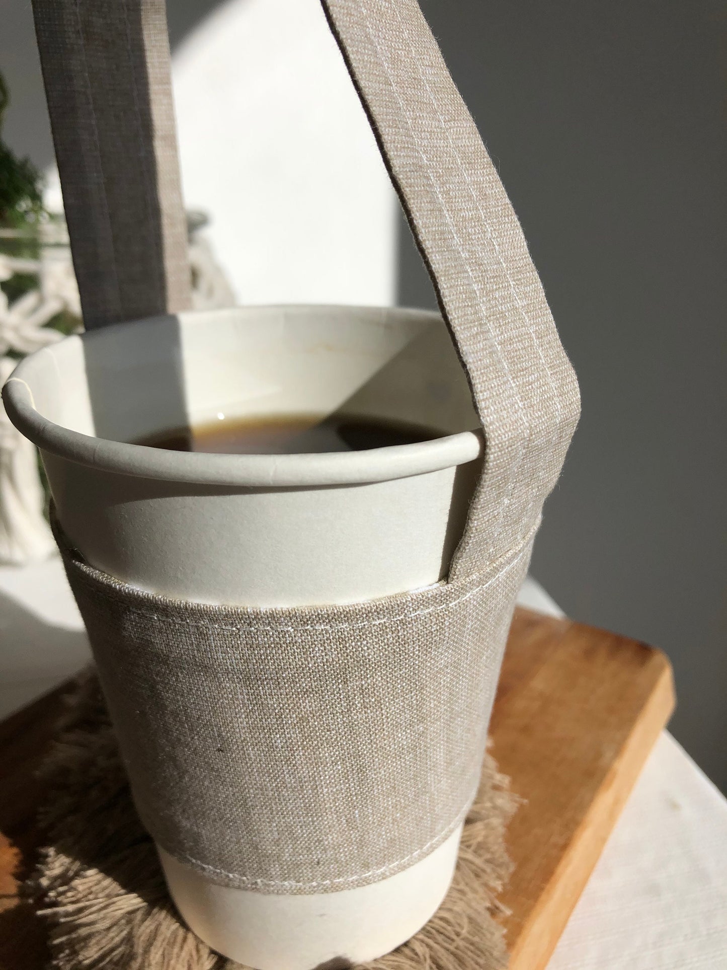 Reversible Coffee Cup Sleeve