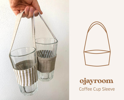 Reversible Coffee Cup Sleeve