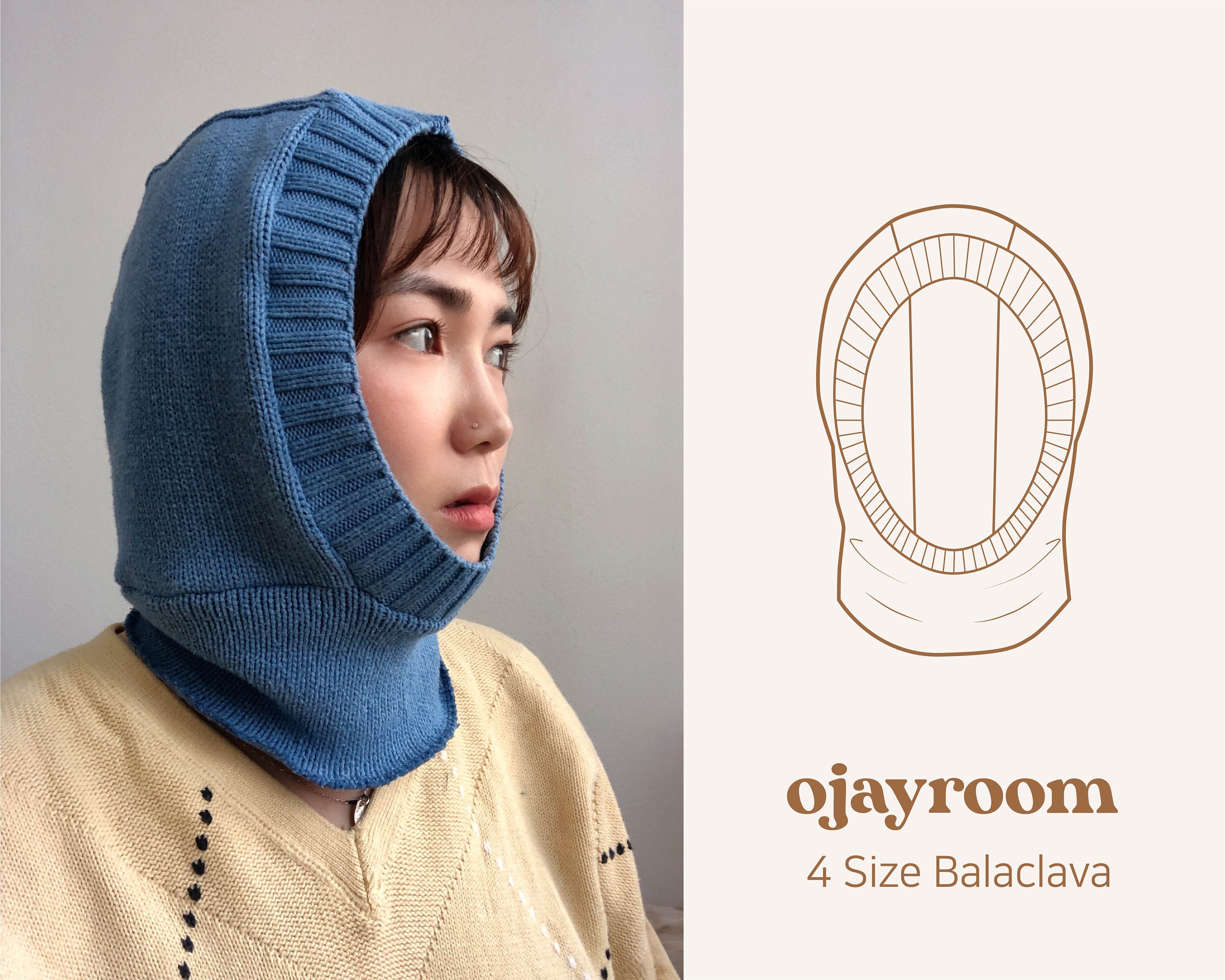 Balaclava Sweing Pattern Balaclava PDF Pattern – OJAYROOM