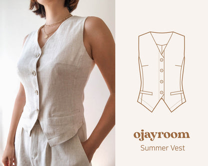 Summer Waistcoat Vest