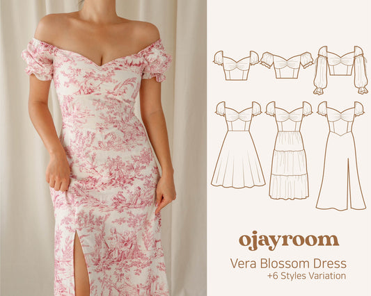 Vera Blossom Dress 6 Styles
